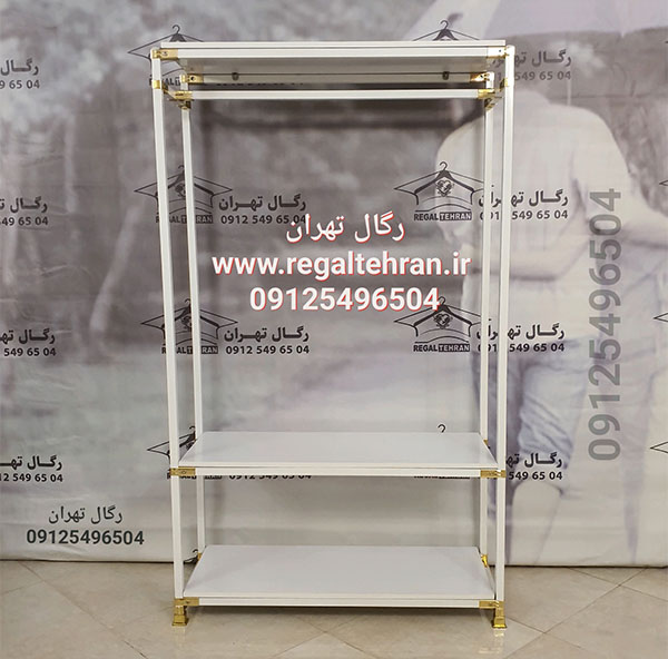  رگال لباس مدل DF4 رنگ سفید طلایی