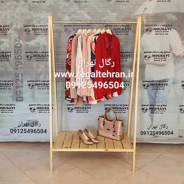  رگال لباس چوب روسی مدل T2 رنگ خام چوب 