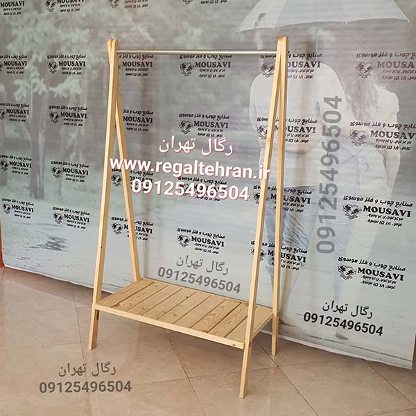  رگال لباس چوب روسی مدل T2 رنگ خام چوب