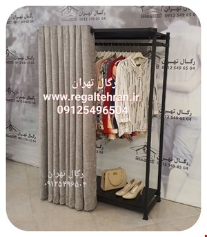 رگال لباس پرده دار مدل AP2 رنگ مشکی